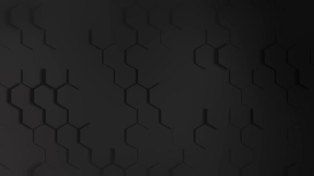 Black and white abstract design features a seamless puzzle pattern texture