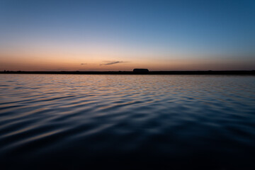 Atardecer en el oasis de Siwa, Egipto