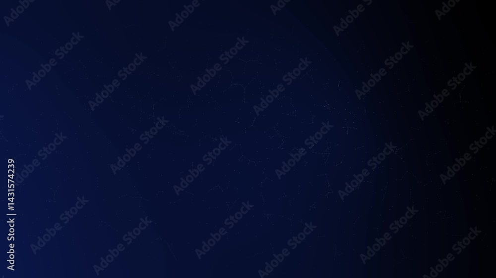 Poster a dark blue abstract design features a textured pattern with flashes of light against a concept sky