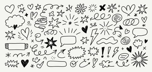 Bubble, square, circle, heart, arrow, doodle, hand drawn doodle, chalk doodle, hand drawn, illustrations, lines, brushes, grunges, svg, silhouette, circles, frames, borders, header, silhouette frames,