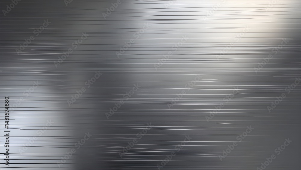 Poster subtle metallic texture with fine horizontal lines and reflective surface