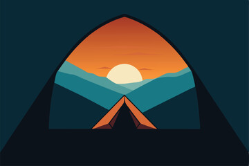 pyramids in the night