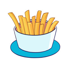 French fries fast food