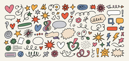Bubble, square, circle, heart, arrow, doodle, hand drawn doodle, chalk doodle, hand drawn, illustrations, lines, brushes, grunges, svg, silhouette, circles, frames, borders, header, silhouette frames,