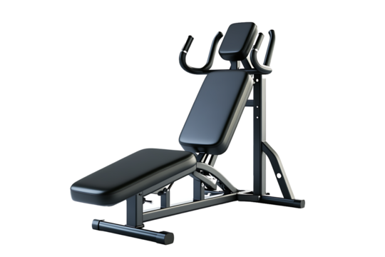 Black Decline Bench Fitness Equipment Gym Workout Exercise Machine