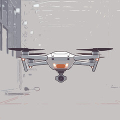 Smart Innovative Drone in a Factory Floor