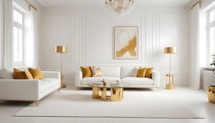 Photo interior modern design room 3d illustration