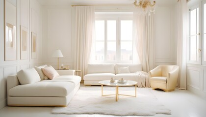 Photo interior modern design room 3d illustration