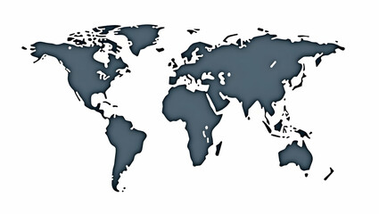 Flat Striking visual depicting global supply chain disruptions through integrated digital mapping real time logistics tracking production delays and strategic risk mitigation in international distribu