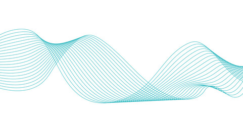 Vector lines for banners and flyers with a soft gradient blend. Curve wave line vector design. Abstract Flowing Curve with Gradient Effect. Glowing moving lines design for banner, wallpaper, Business 