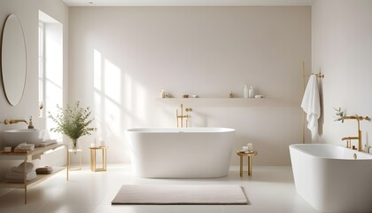 Photo interior modern design room 3d illustration