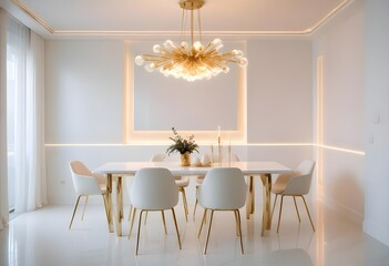 Photo interior modern design room 3d illustration