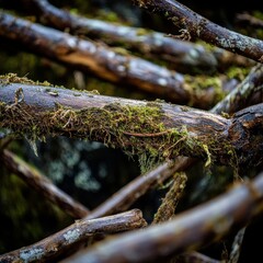 forest background Generative AI