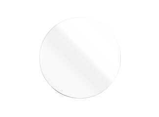 Transparent glass effect, realistic window mockups, mirror set, glass showcase on transparent background, vector png. Glass banner, acrylic smooth surface.