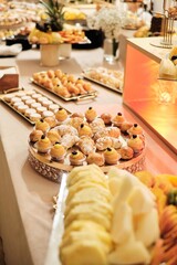 A Table Topped With Lots Of Different Types Of Past
