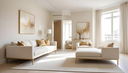 Photo interior modern design room 3d illustration