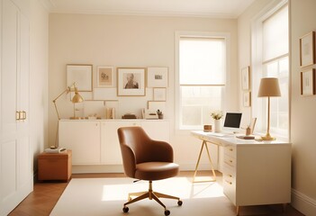 Photo interior modern design room 3d illustration