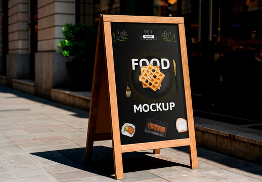 Menu Board Mockup 