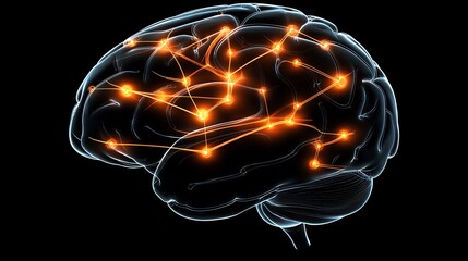 abstract D rendering of brain cognition