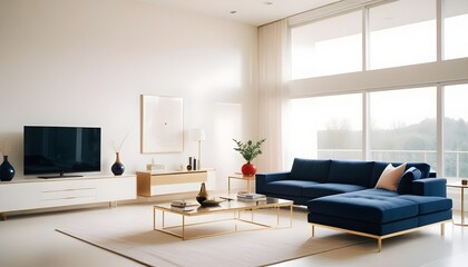 Photo interior modern design room 3d illustration