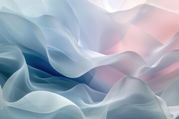 Obraz premium Abstract blue color wave flowing express the energetic ripple. Seamless texture of vividness curve swirling convey sense of harmony and wonderful scene perfect for effect and graphic design. AIG51.