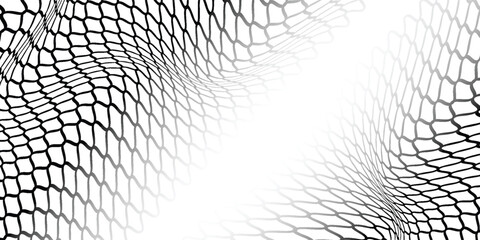 Mesh texture for fishing nets. Seamless pattern for sportswear or soccer goa net modern