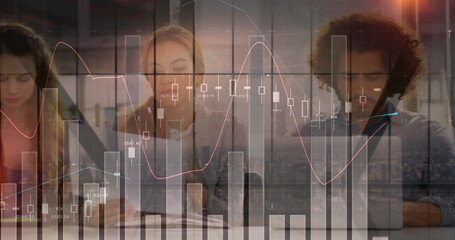 Statistical data processing over diverse office colleagues using electronic devices in meeting room