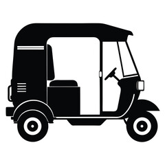 vector illustration of a auto
