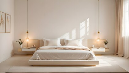 Photo interior modern design room 3d illustration