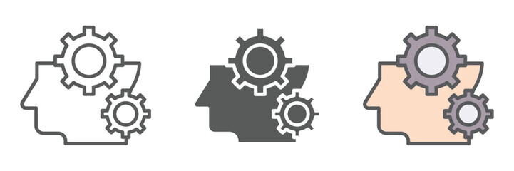 Experience Icons Set – Vector Illustrations in Multiple Styles