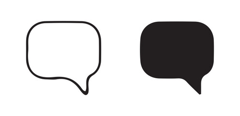 Chat, message, sms, chat, chatting, talk line icon vector illustration eps 10