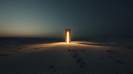 Peaceful candlelight in dark setting