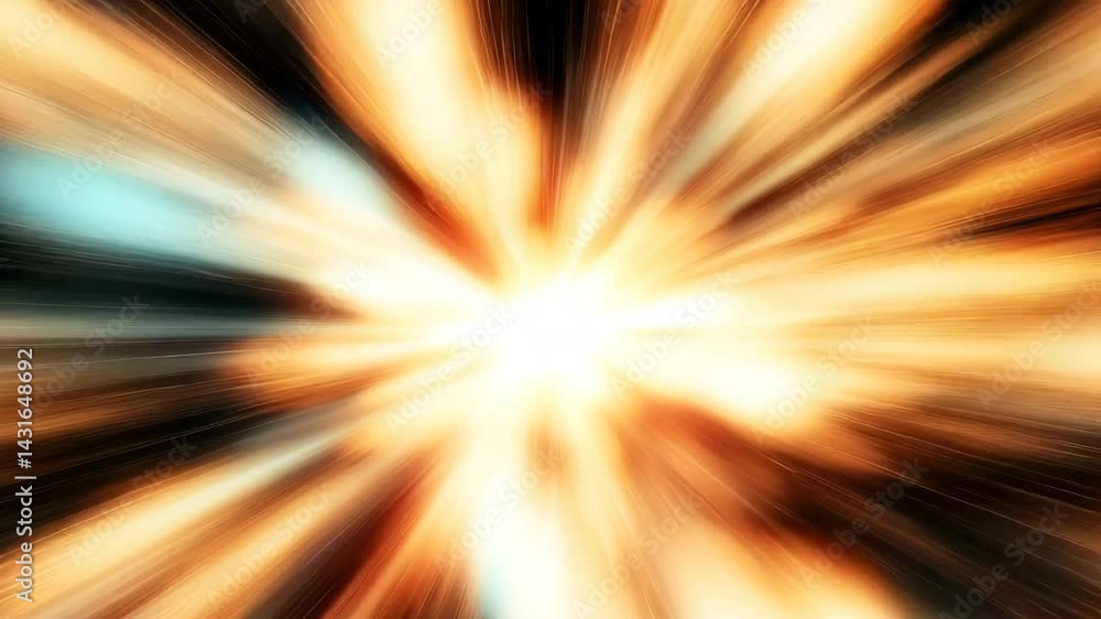 Poster abstract burst of light with dynamic motion, ideal for backgrounds and creative projects.