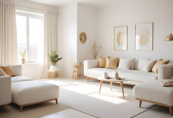 Photo interior modern design room 3d illustration