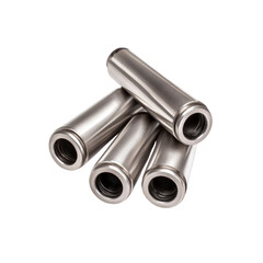 Fototapeta premium Precision Metal Cylinders Industrial Components Close-up