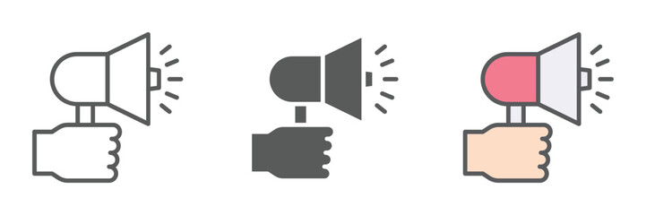 Marketing Icons Set – Vector Illustrations in Multiple Styles