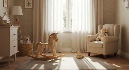 Childrens Nursery Room Interior Design