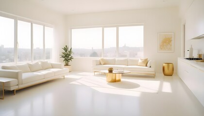 Photo interior modern design room 3d illustration