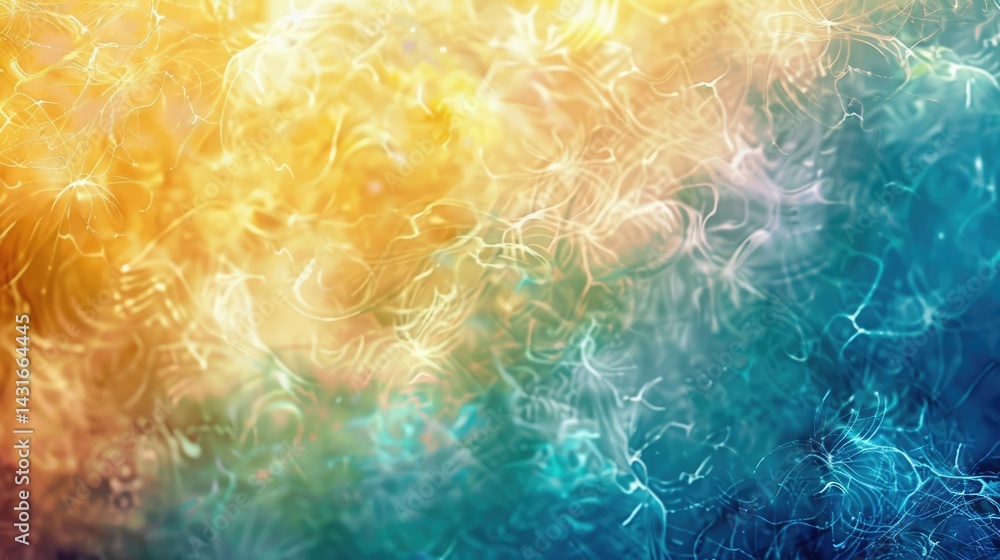 Poster textured abstract painting with cool tones and expressive brushstrokes. background image of abstract