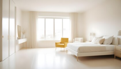 Photo interior modern design room 3d illustration