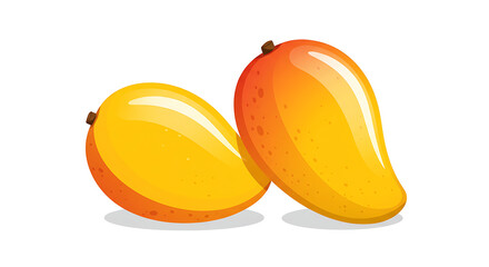 Vector, mango illustration, fruits 