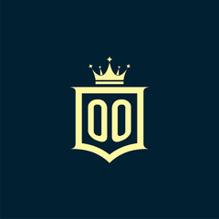 initials law firm logo design vector	