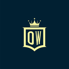 initials law firm logo design vector	