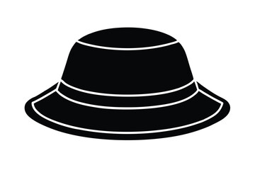 bucket hat vector icon