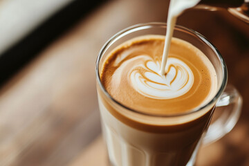 Latte Art Pour