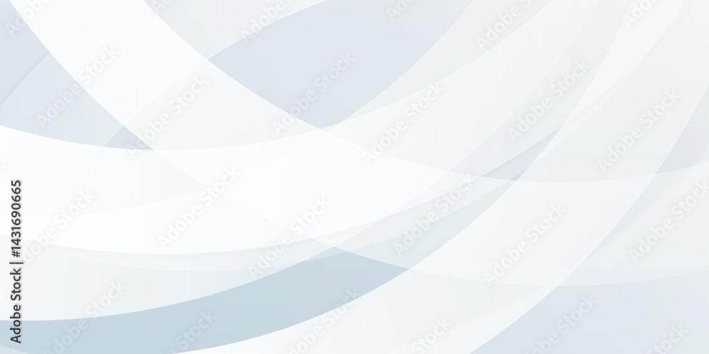 Poster white vector illustration modern abstract background with shapes. white vector presentation backgrou