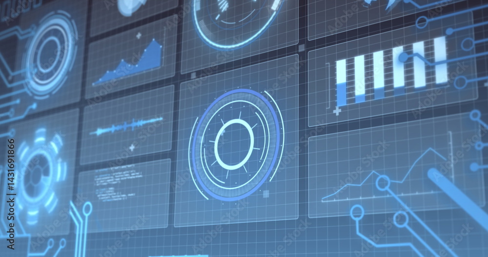Poster image of scope scanning and data processing over digital interface