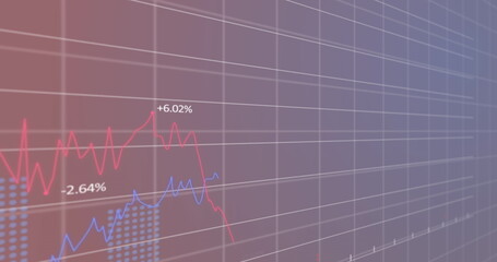 Image of data processing over black background