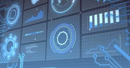 Image of scope scanning and data processing over digital interface