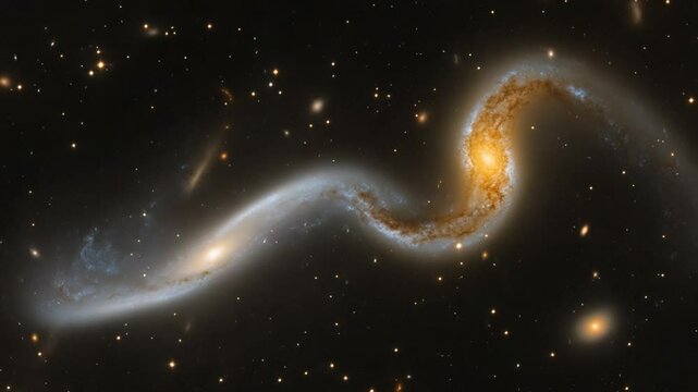 Arp 273: A Stunning Galaxy Interaction